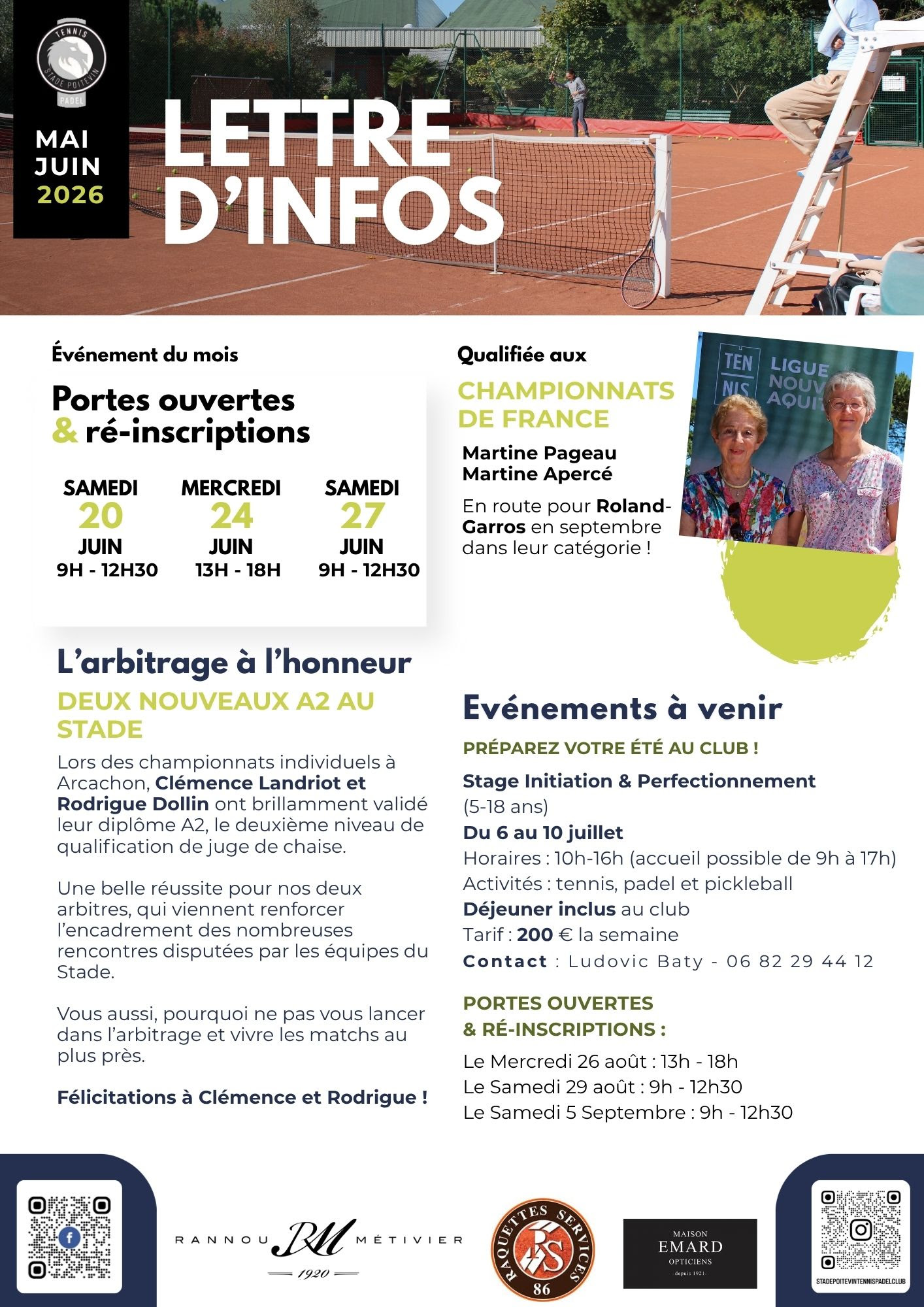Lettre d'info Juin 2026